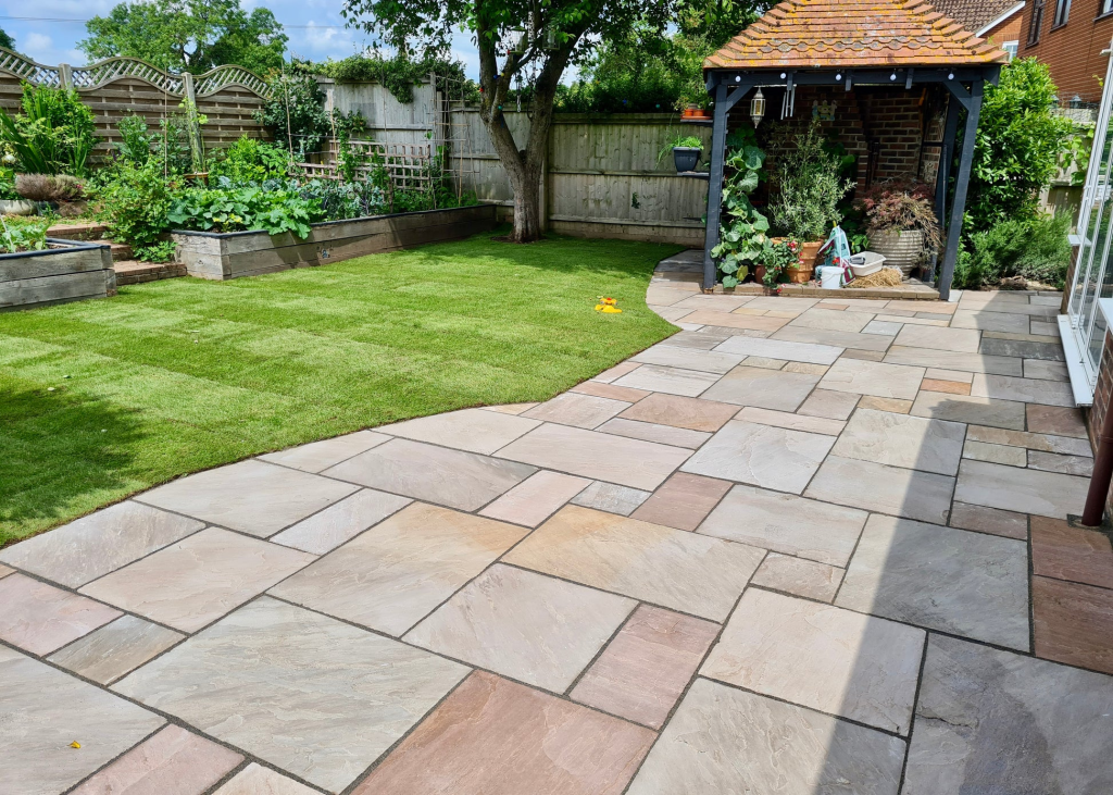 Elegance Redefined: Indian Sandstone Paving